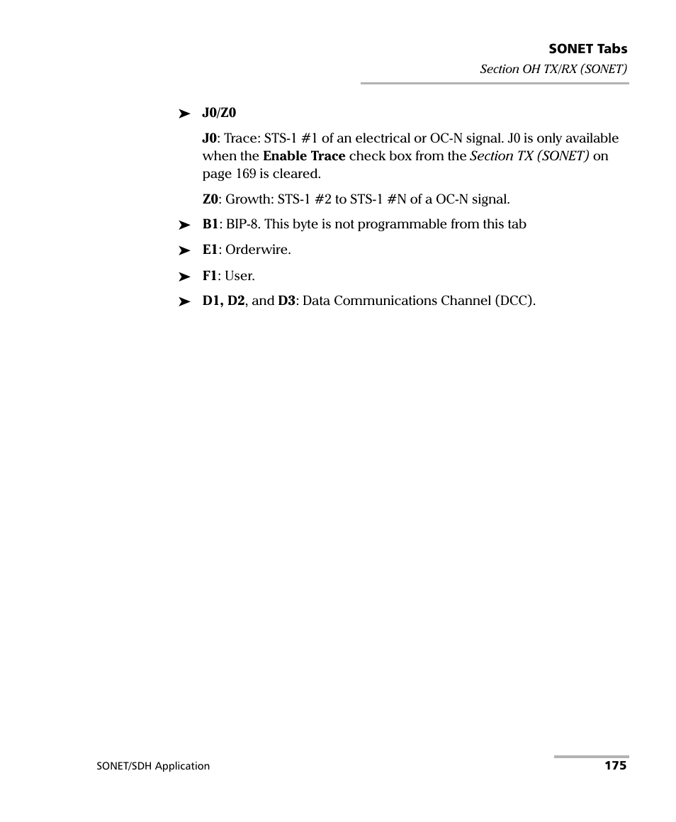 EXFO FTB-8100 Series Transport Blazer for FTB-200 User Manual | Page 187 / 518