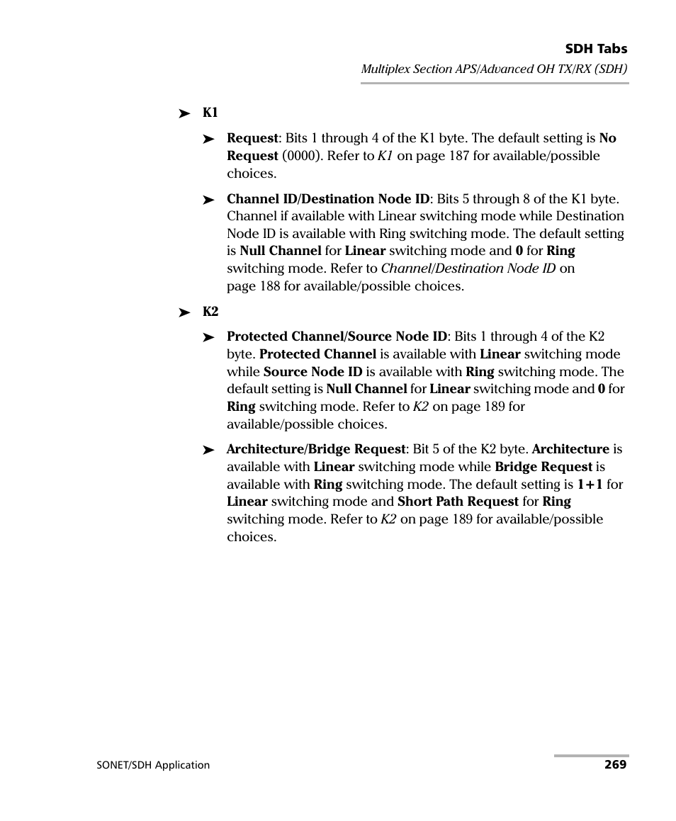 EXFO FTB-8100 Series Transport Blazer for FTB-200 User Manual | Page 281 / 518