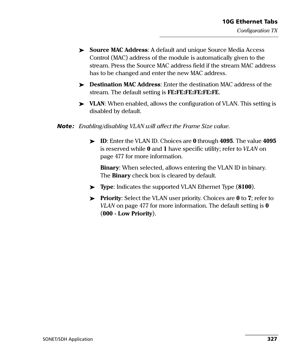 EXFO FTB-8100 Series Transport Blazer for FTB-200 User Manual | Page 339 / 518