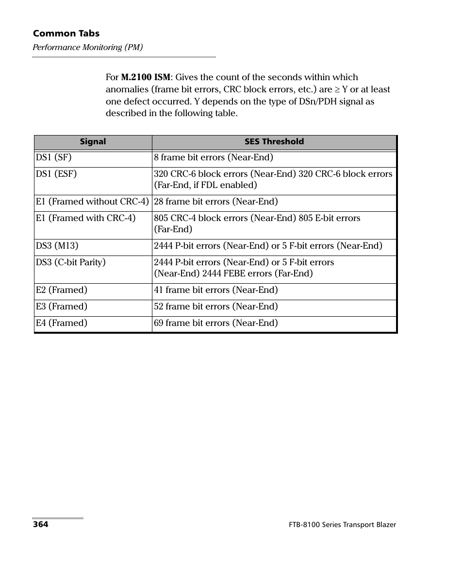 EXFO FTB-8100 Series Transport Blazer for FTB-200 User Manual | Page 376 / 518