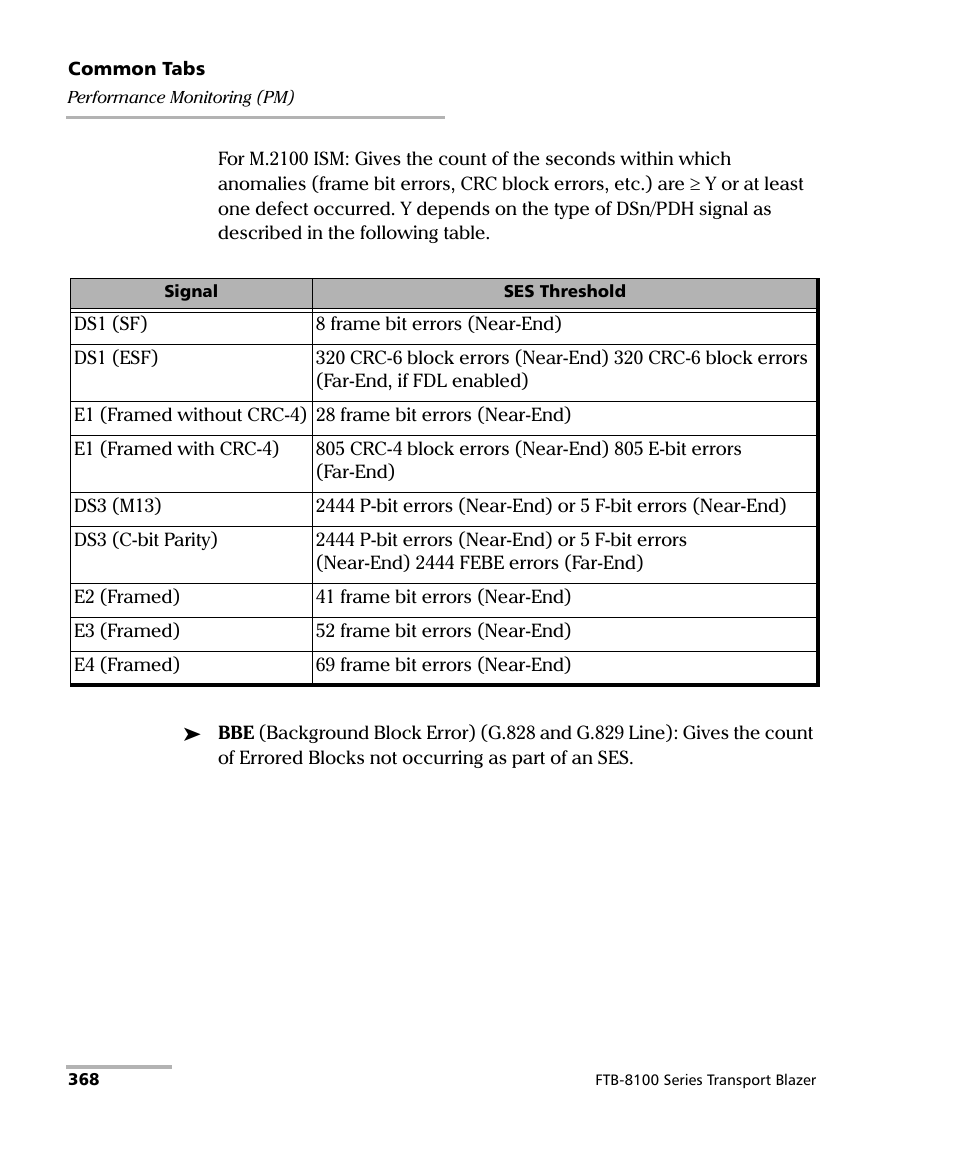 EXFO FTB-8100 Series Transport Blazer for FTB-200 User Manual | Page 380 / 518