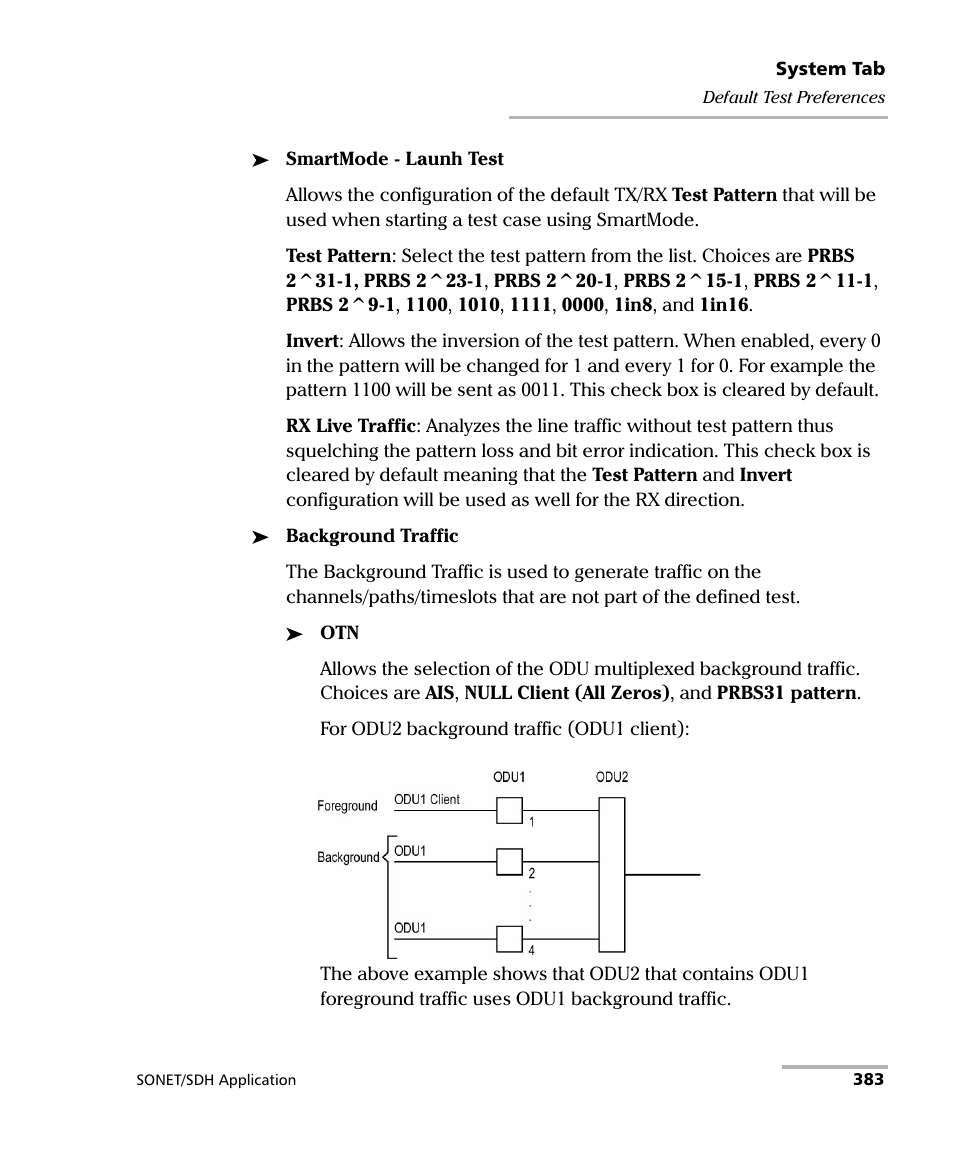 EXFO FTB-8100 Series Transport Blazer for FTB-200 User Manual | Page 395 / 518