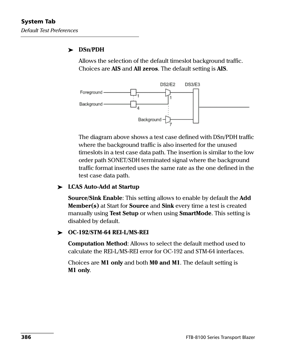 EXFO FTB-8100 Series Transport Blazer for FTB-200 User Manual | Page 398 / 518