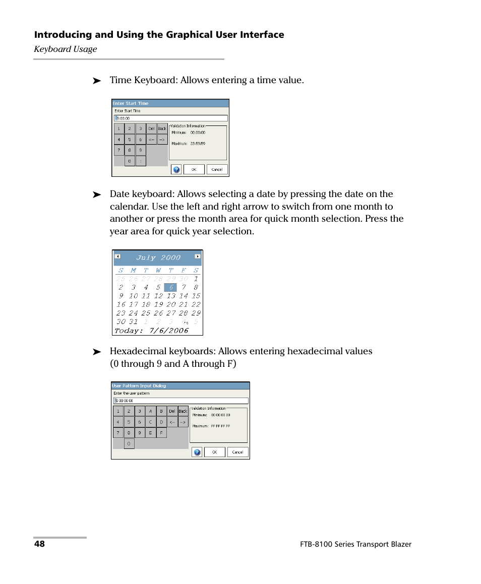 EXFO FTB-8100 Series Transport Blazer for FTB-200 User Manual | Page 60 / 518
