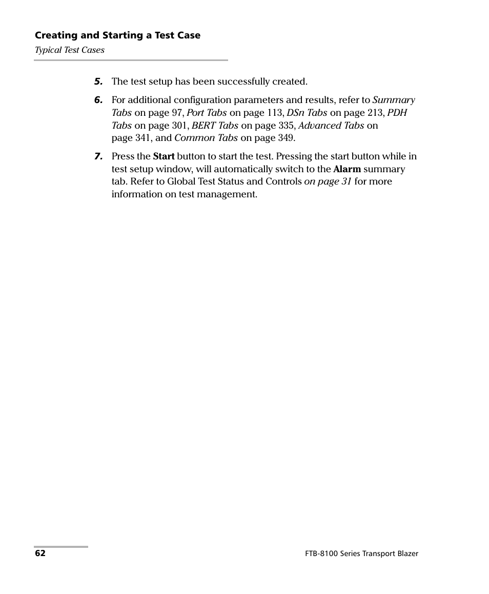 EXFO FTB-8100 Series Transport Blazer for FTB-200 User Manual | Page 74 / 518