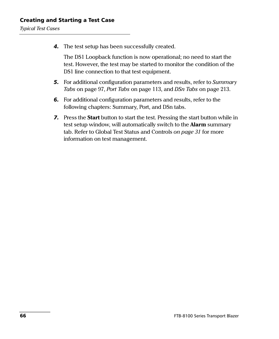 EXFO FTB-8100 Series Transport Blazer for FTB-200 User Manual | Page 78 / 518