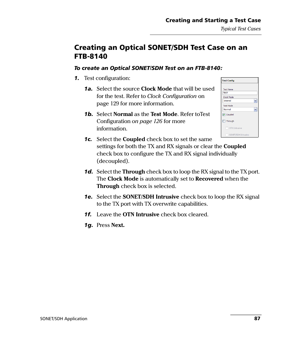 EXFO FTB-8100 Series Transport Blazer for FTB-500 User Manual | Page 101 / 719