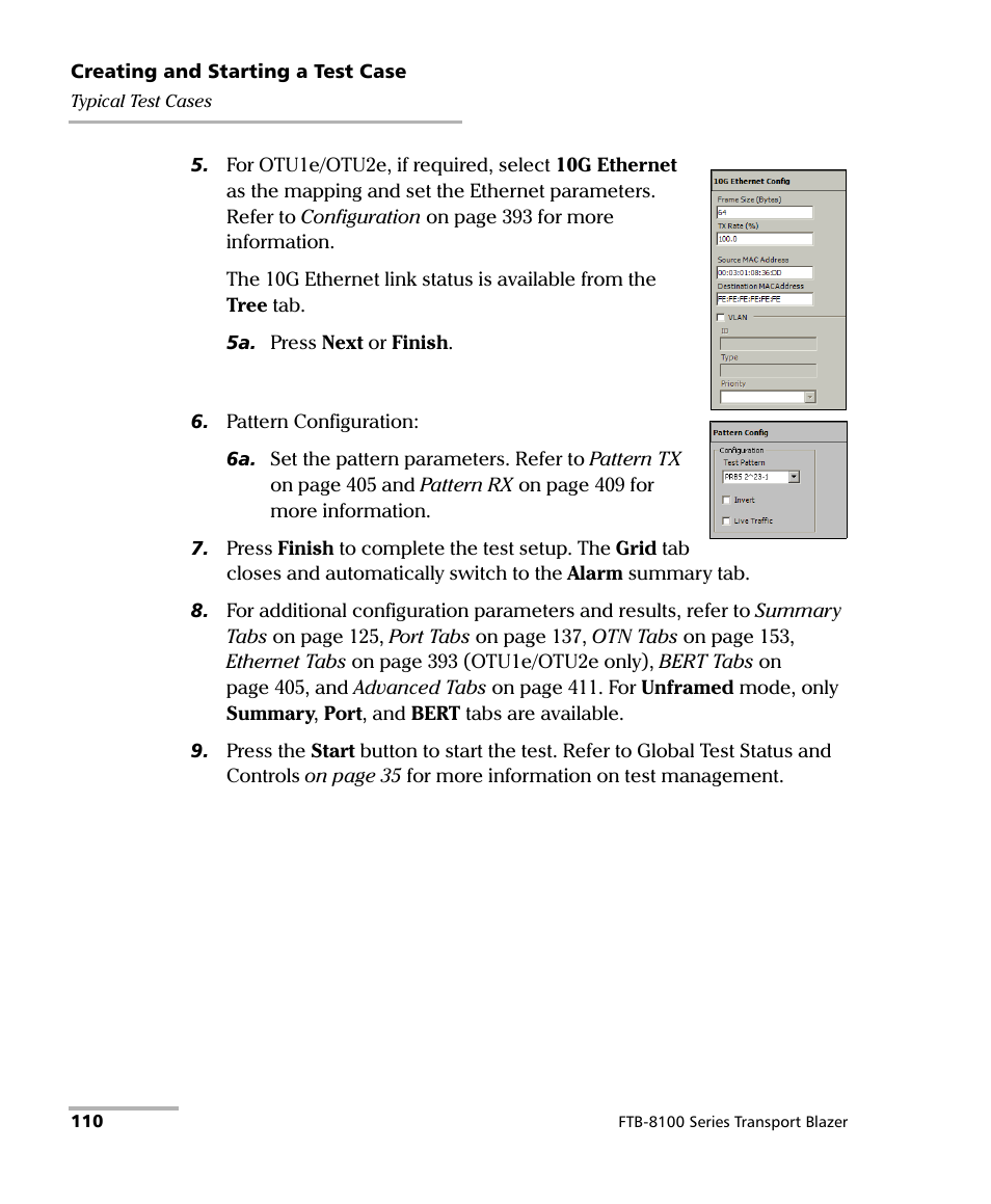 EXFO FTB-8100 Series Transport Blazer for FTB-500 User Manual | Page 124 / 719