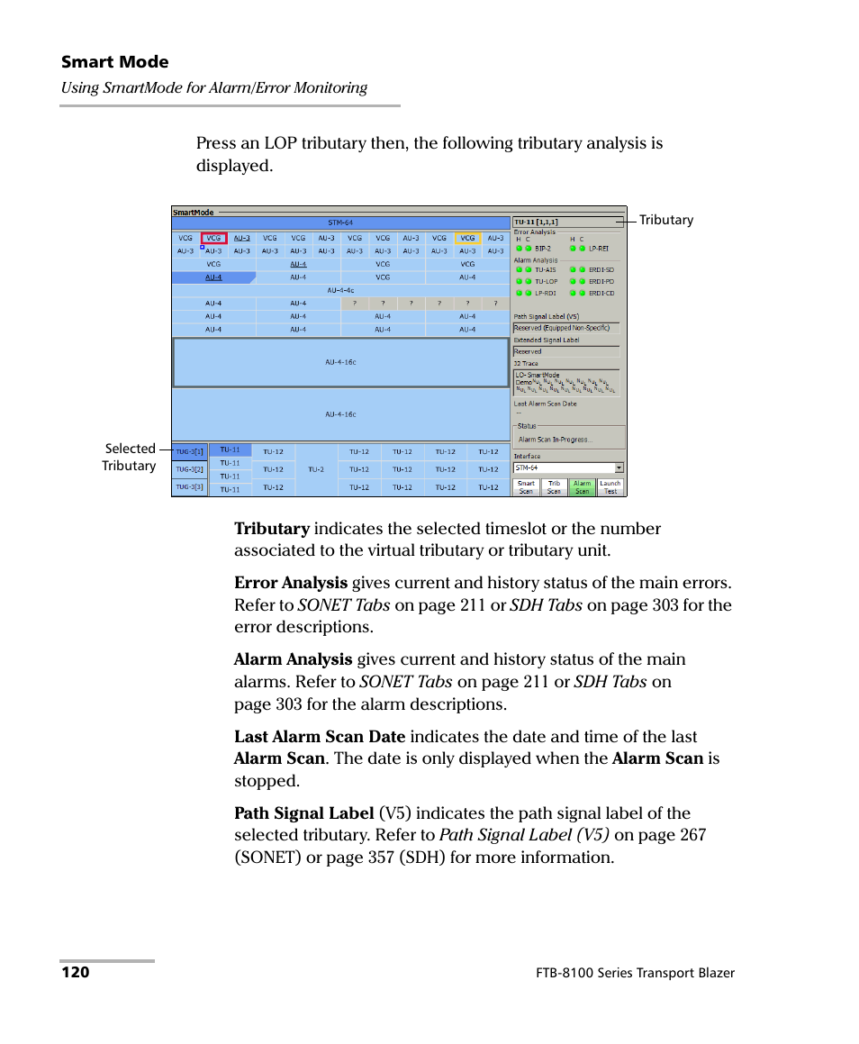 EXFO FTB-8100 Series Transport Blazer for FTB-500 User Manual | Page 134 / 719