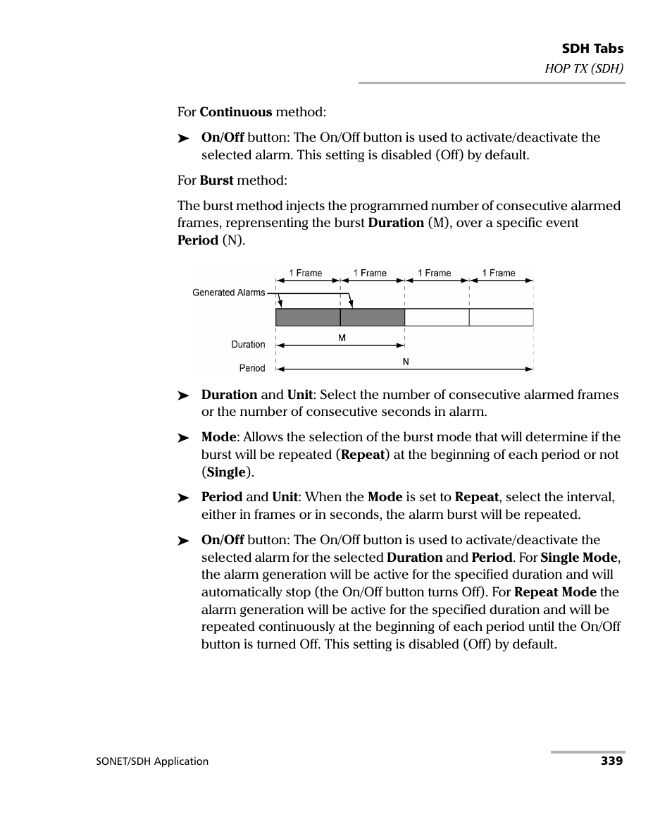 EXFO FTB-8100 Series Transport Blazer for FTB-500 User Manual | Page 353 / 719