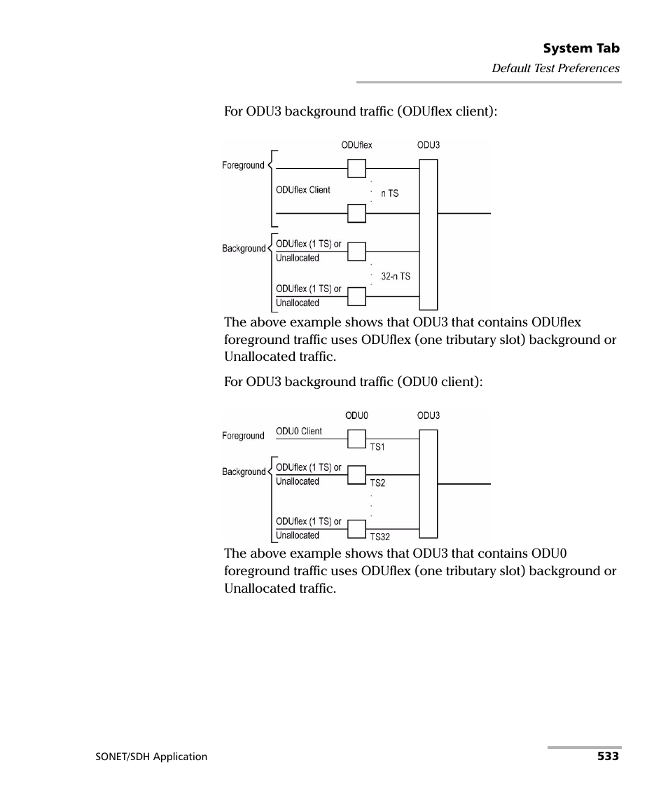 EXFO FTB-8100 Series Transport Blazer for FTB-500 User Manual | Page 547 / 719