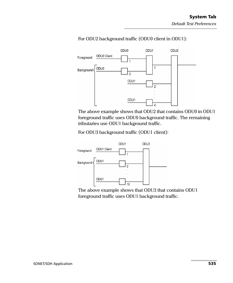 EXFO FTB-8100 Series Transport Blazer for FTB-500 User Manual | Page 549 / 719