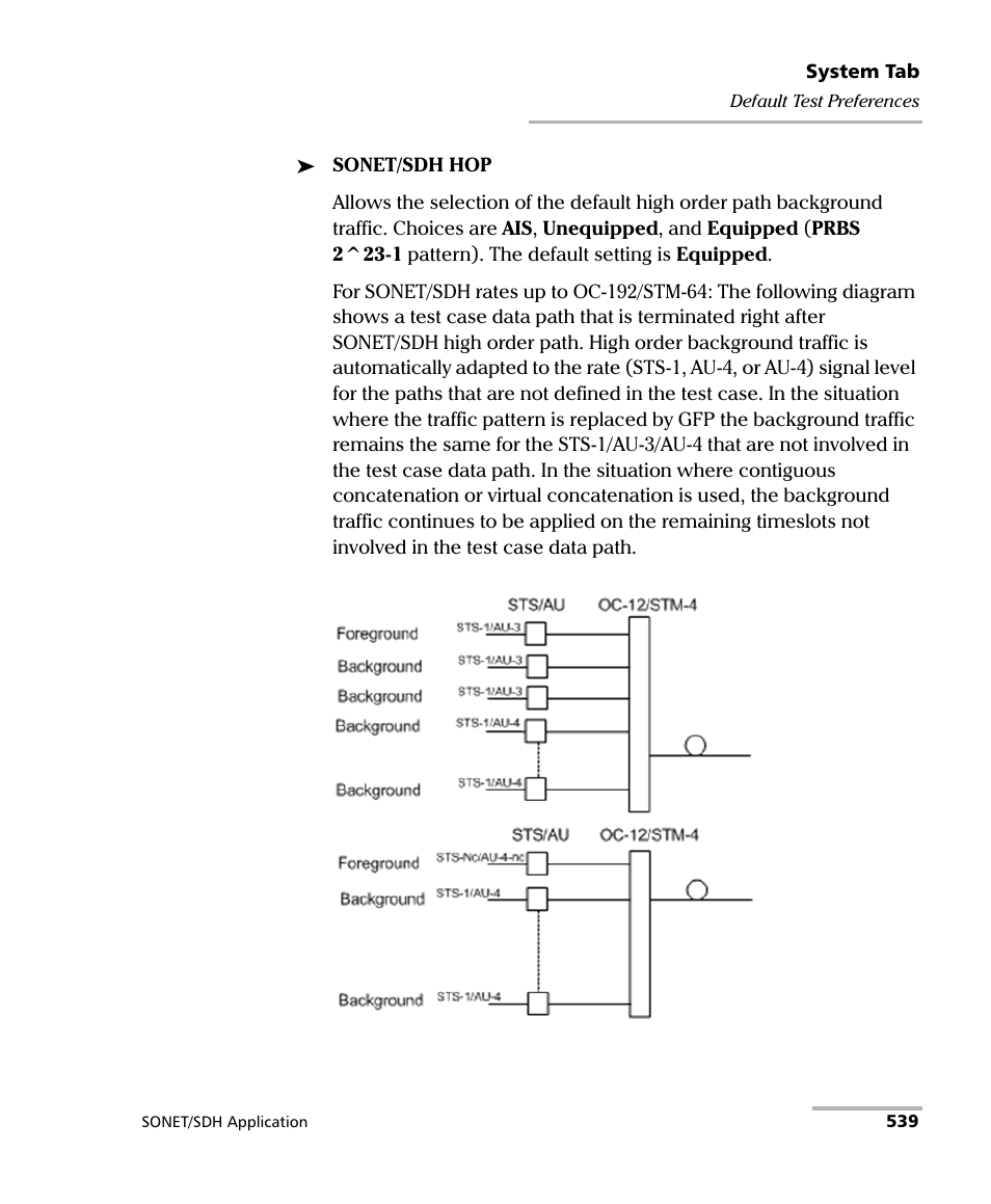 EXFO FTB-8100 Series Transport Blazer for FTB-500 User Manual | Page 553 / 719