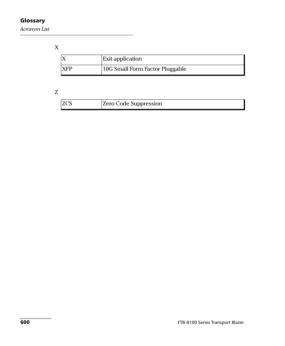 EXFO FTB-8100 Series Transport Blazer for FTB-500 User Manual | Page 614 / 719