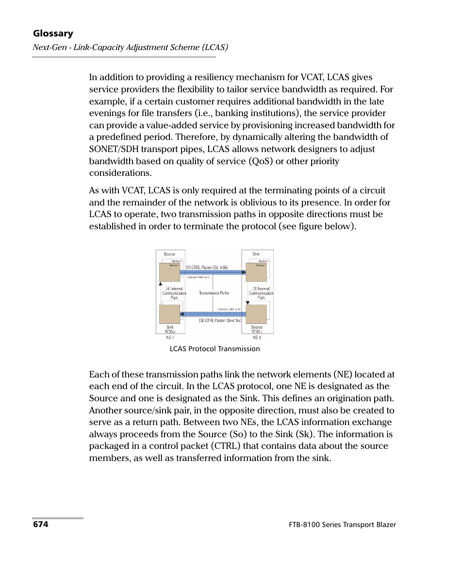 EXFO FTB-8100 Series Transport Blazer for FTB-500 User Manual | Page 688 / 719