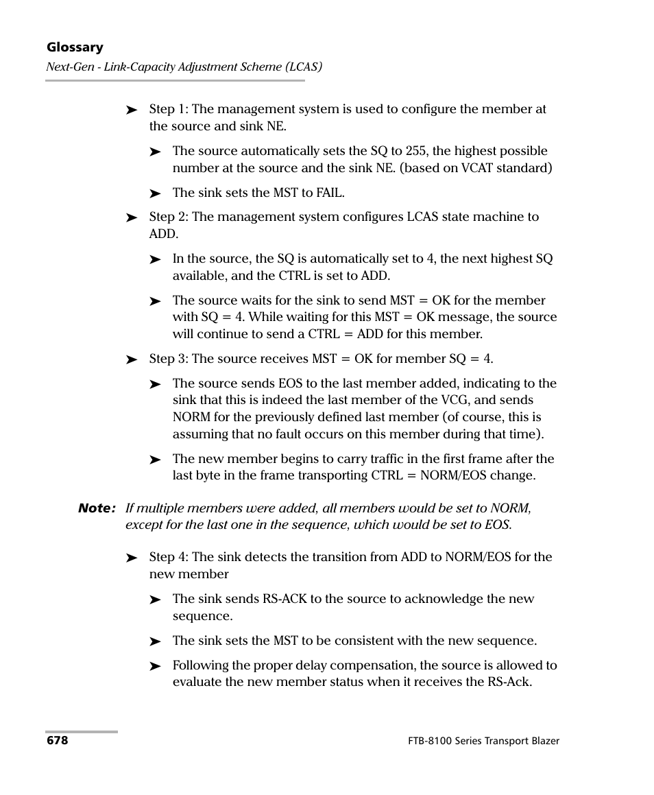 EXFO FTB-8100 Series Transport Blazer for FTB-500 User Manual | Page 692 / 719