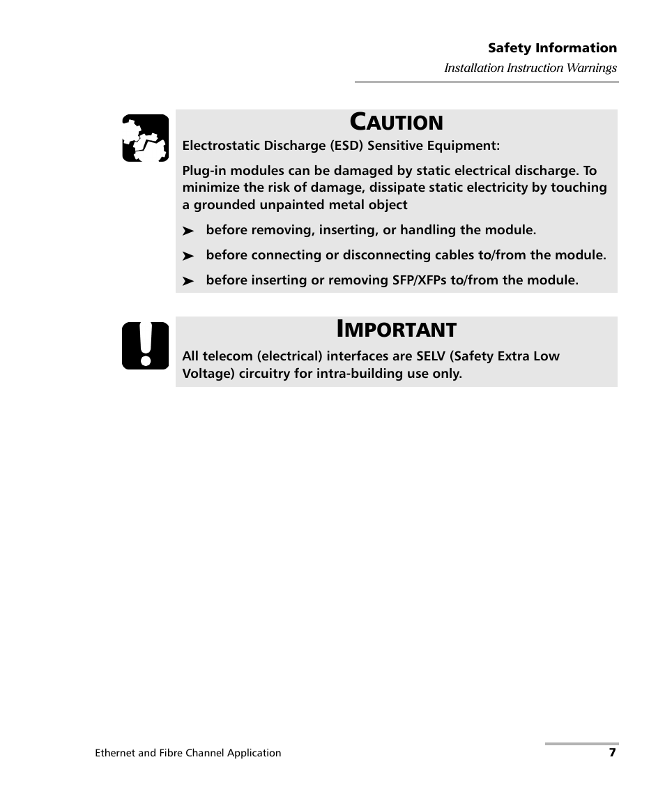 Aution, Mportant | EXFO FTB-8500 Series for FTB-200 User Manual | Page 21 / 513