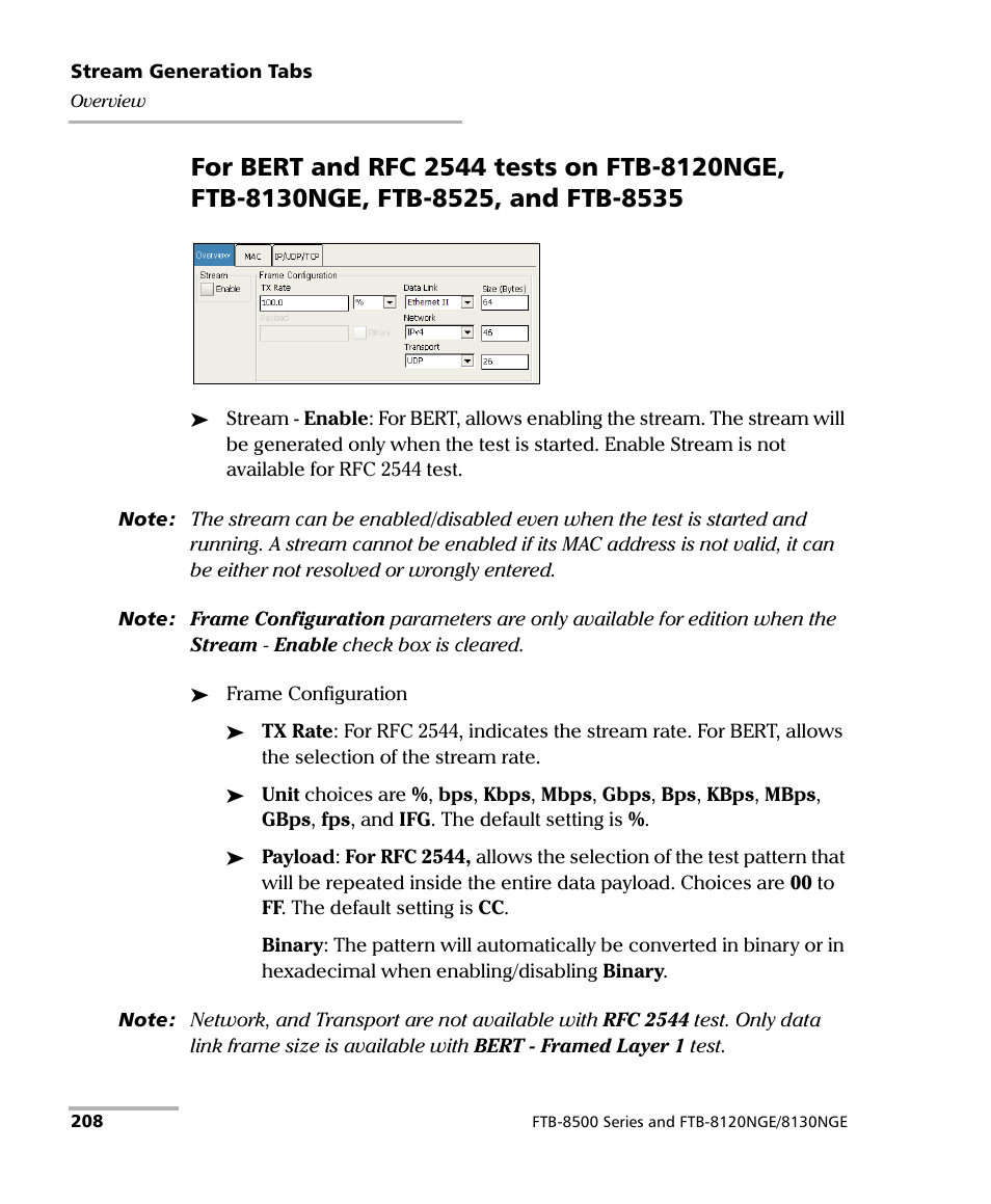 EXFO FTB-8500 Series for FTB-200 User Manual | Page 222 / 513