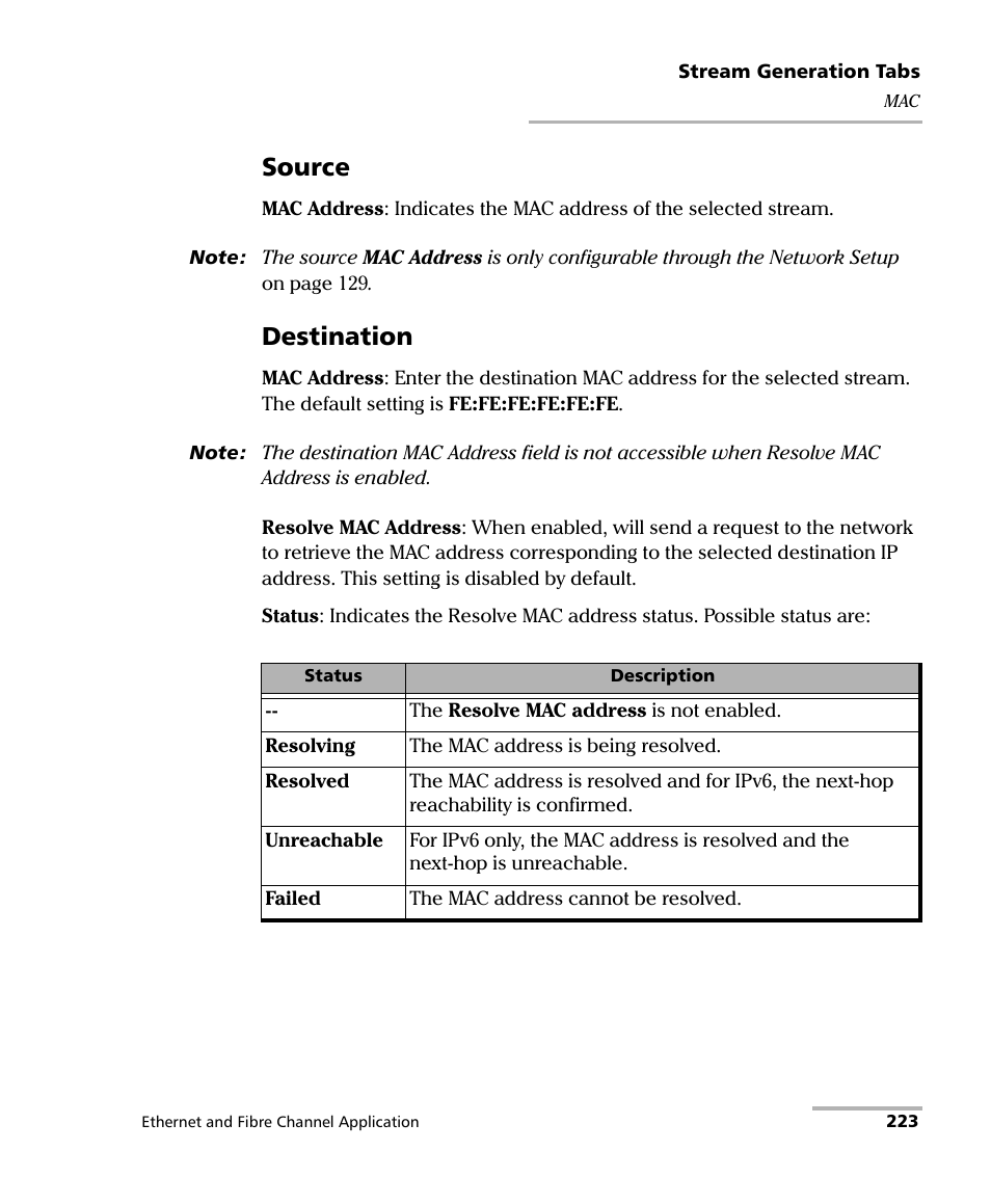 Source, Destination | EXFO FTB-8500 Series for FTB-200 User Manual | Page 237 / 513