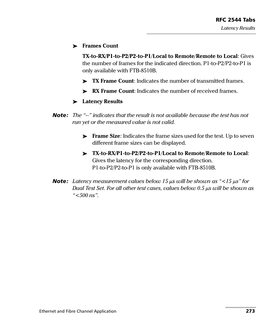 EXFO FTB-8500 Series for FTB-200 User Manual | Page 287 / 513