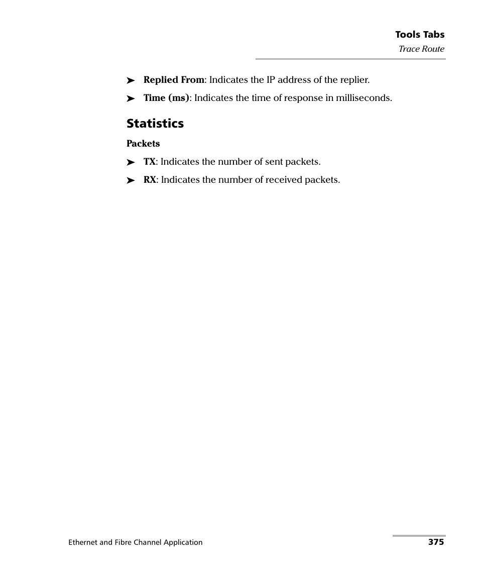 Statistics | EXFO FTB-8500 Series for FTB-200 User Manual | Page 389 / 513