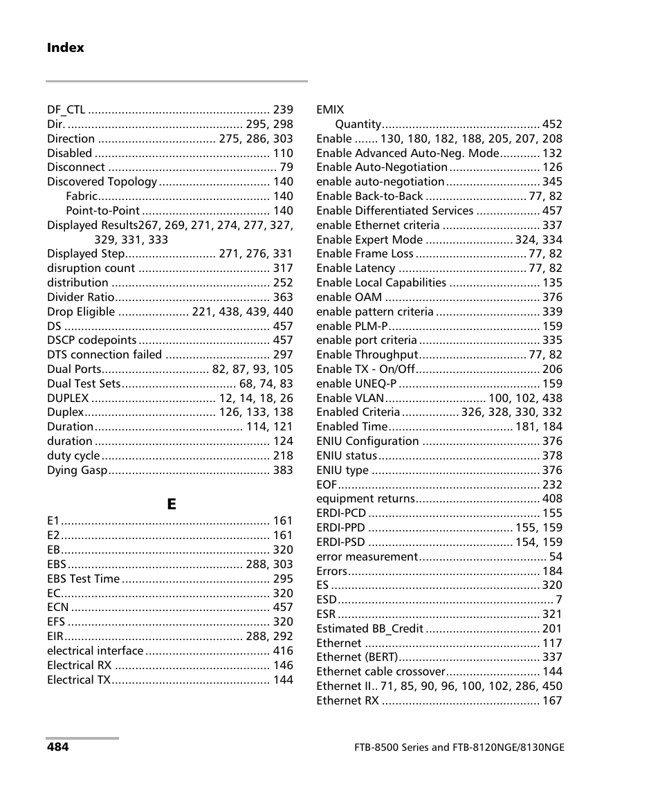 EXFO FTB-8500 Series for FTB-200 User Manual | Page 498 / 513