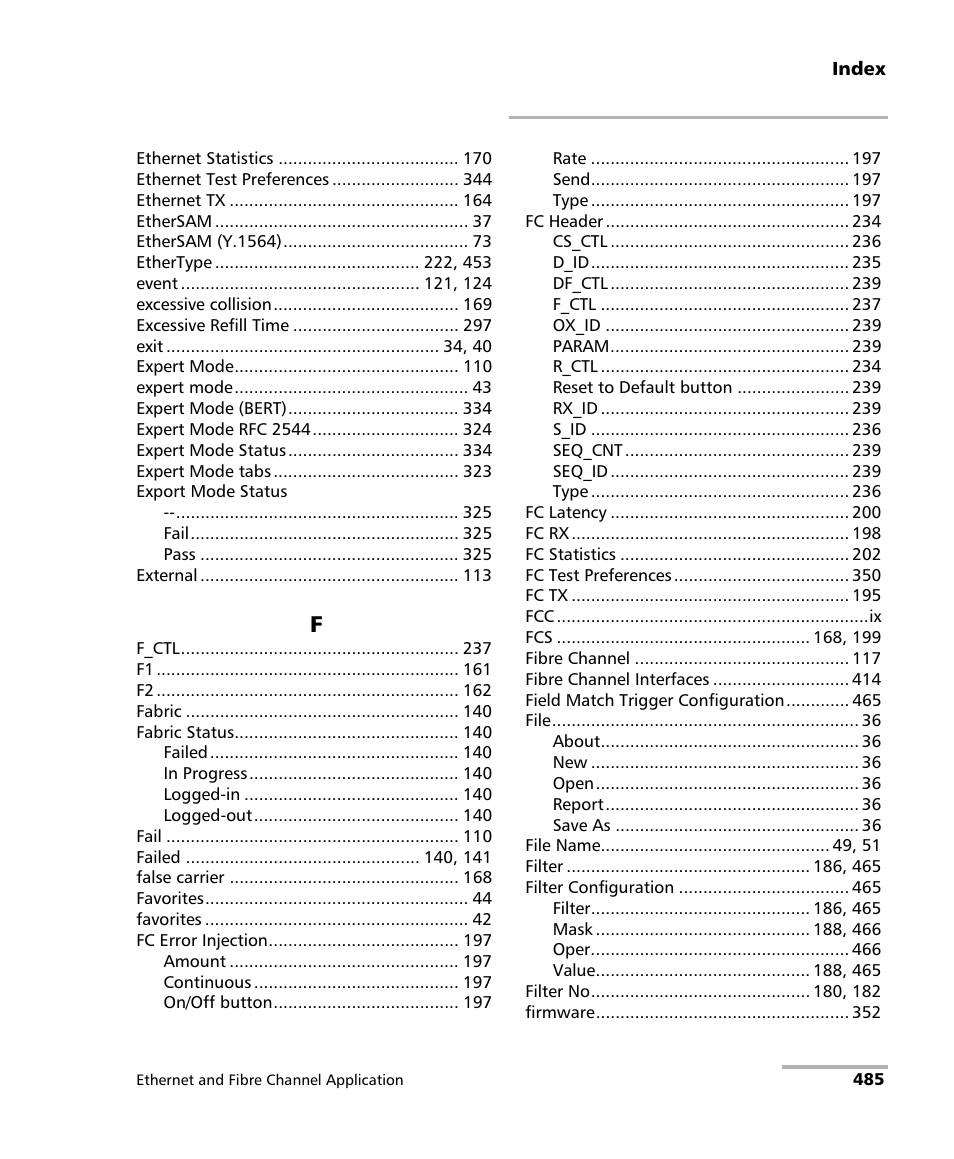 EXFO FTB-8500 Series for FTB-200 User Manual | Page 499 / 513