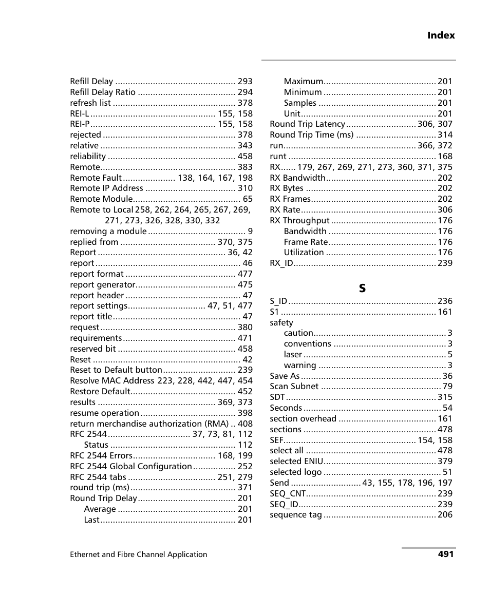 EXFO FTB-8500 Series for FTB-200 User Manual | Page 505 / 513