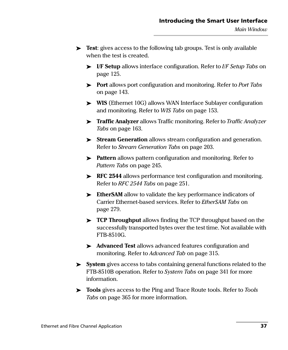 EXFO FTB-8500 Series for FTB-200 User Manual | Page 51 / 513