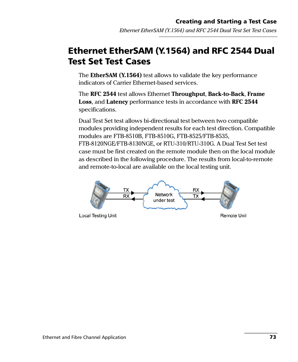 EXFO FTB-8500 Series for FTB-200 User Manual | Page 87 / 513