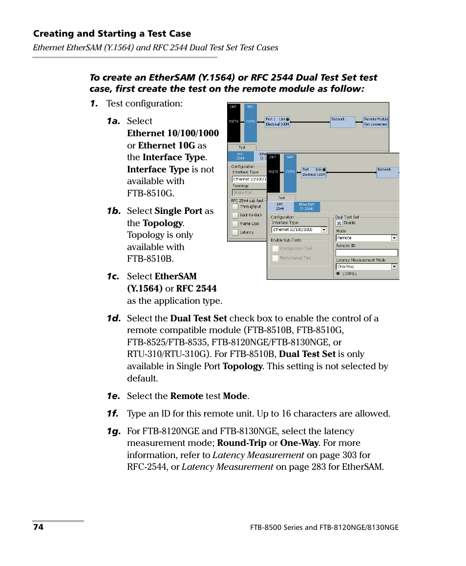 EXFO FTB-8500 Series for FTB-200 User Manual | Page 88 / 513