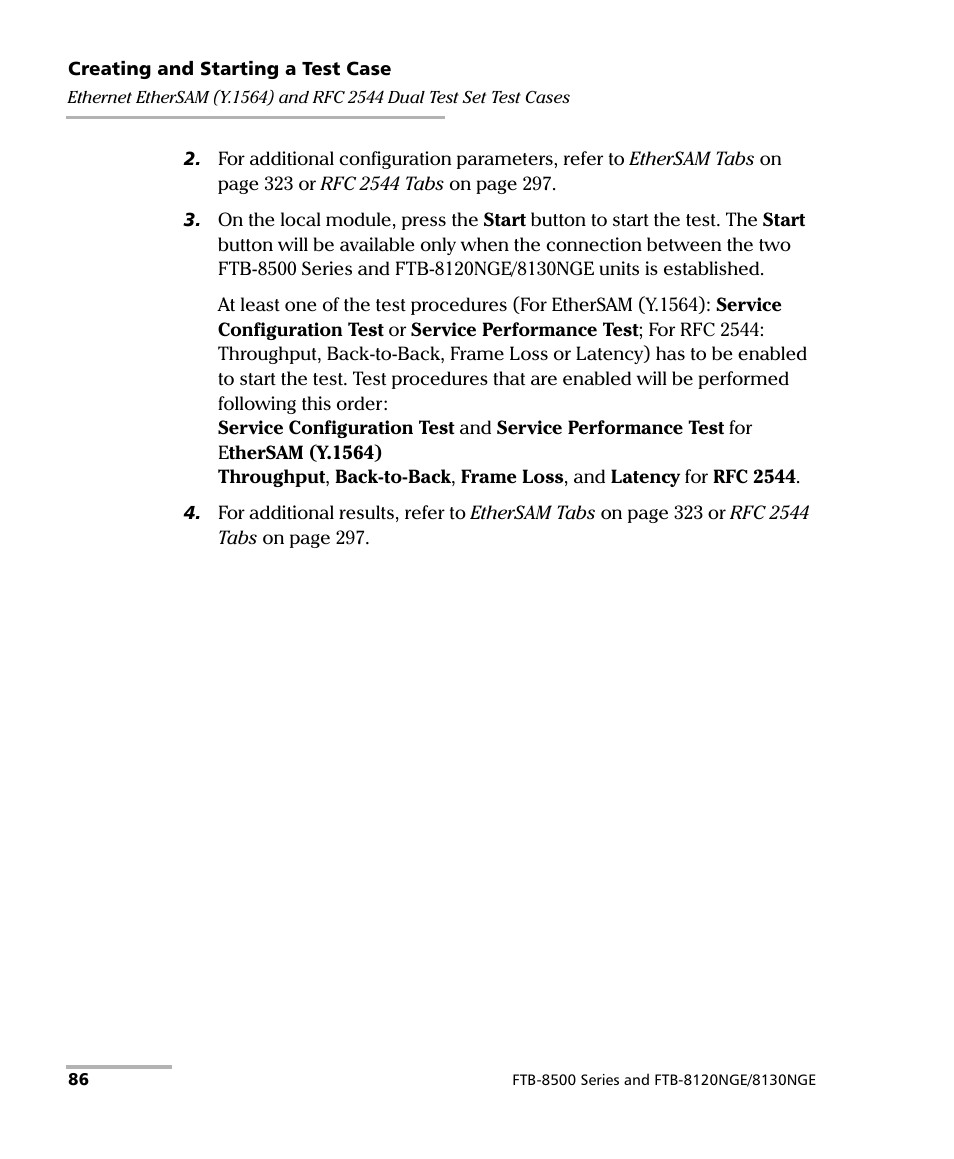 EXFO FTB-8500 Series for FTB-500 User Manual | Page 100 / 544