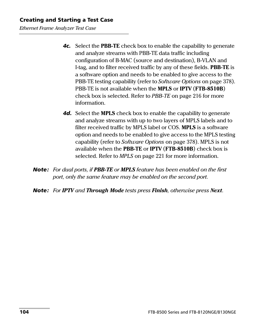 EXFO FTB-8500 Series for FTB-500 User Manual | Page 118 / 544