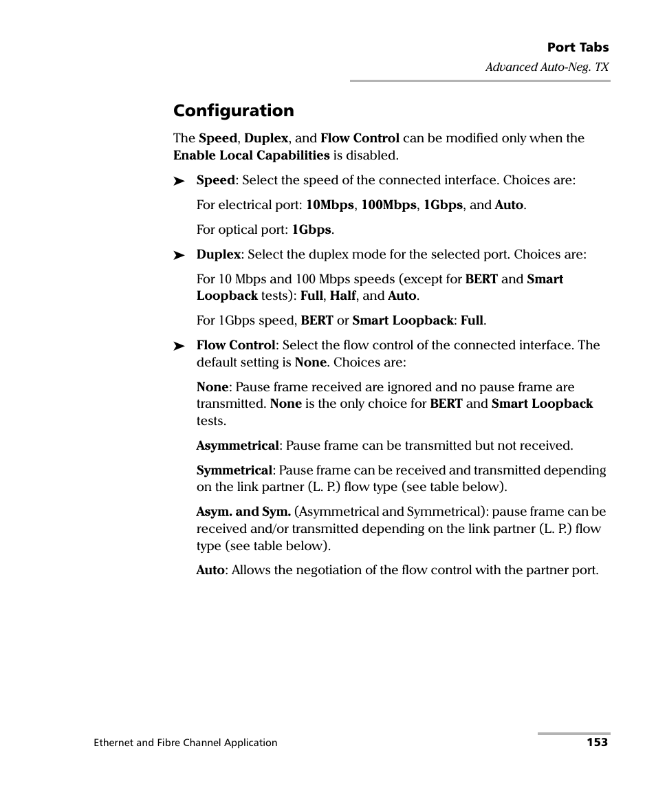 Configuration | EXFO FTB-8500 Series for FTB-500 User Manual | Page 167 / 544