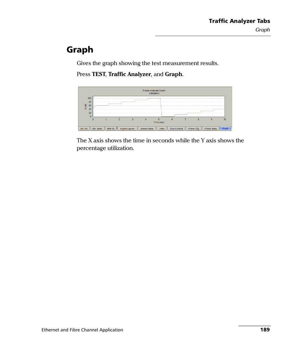 Graph | EXFO FTB-8500 Series for FTB-500 User Manual | Page 203 / 544