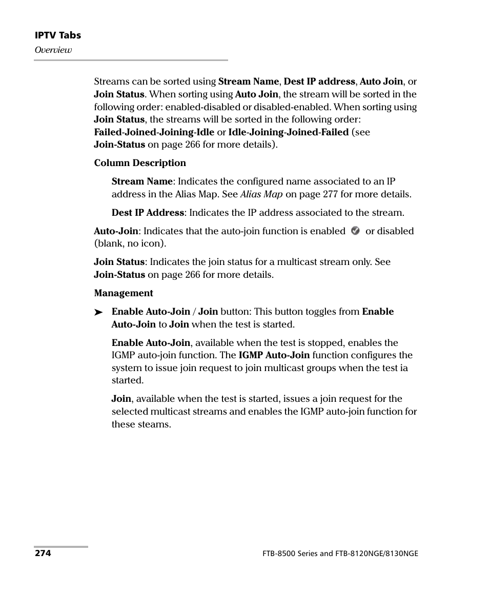 EXFO FTB-8500 Series for FTB-500 User Manual | Page 288 / 544