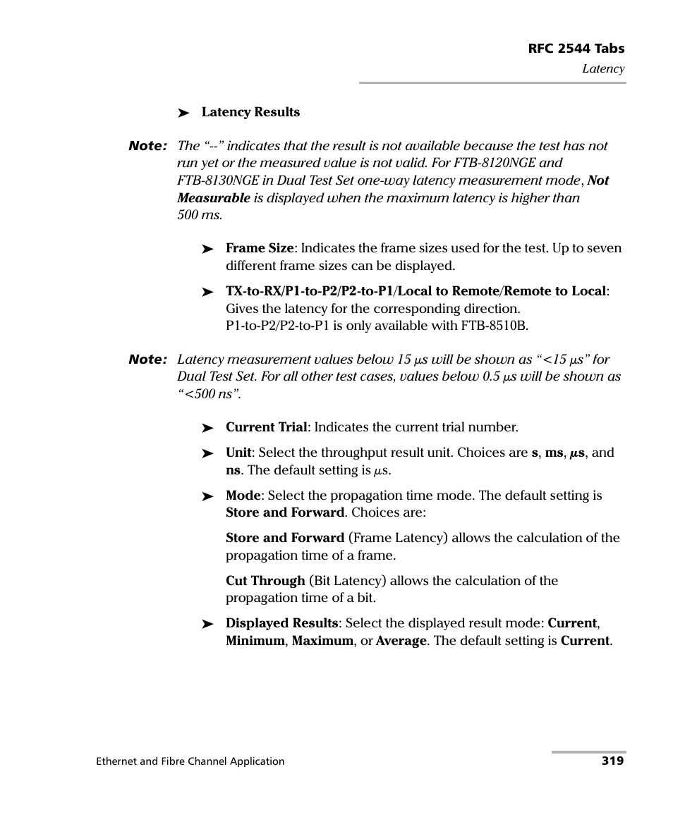 EXFO FTB-8500 Series for FTB-500 User Manual | Page 333 / 544