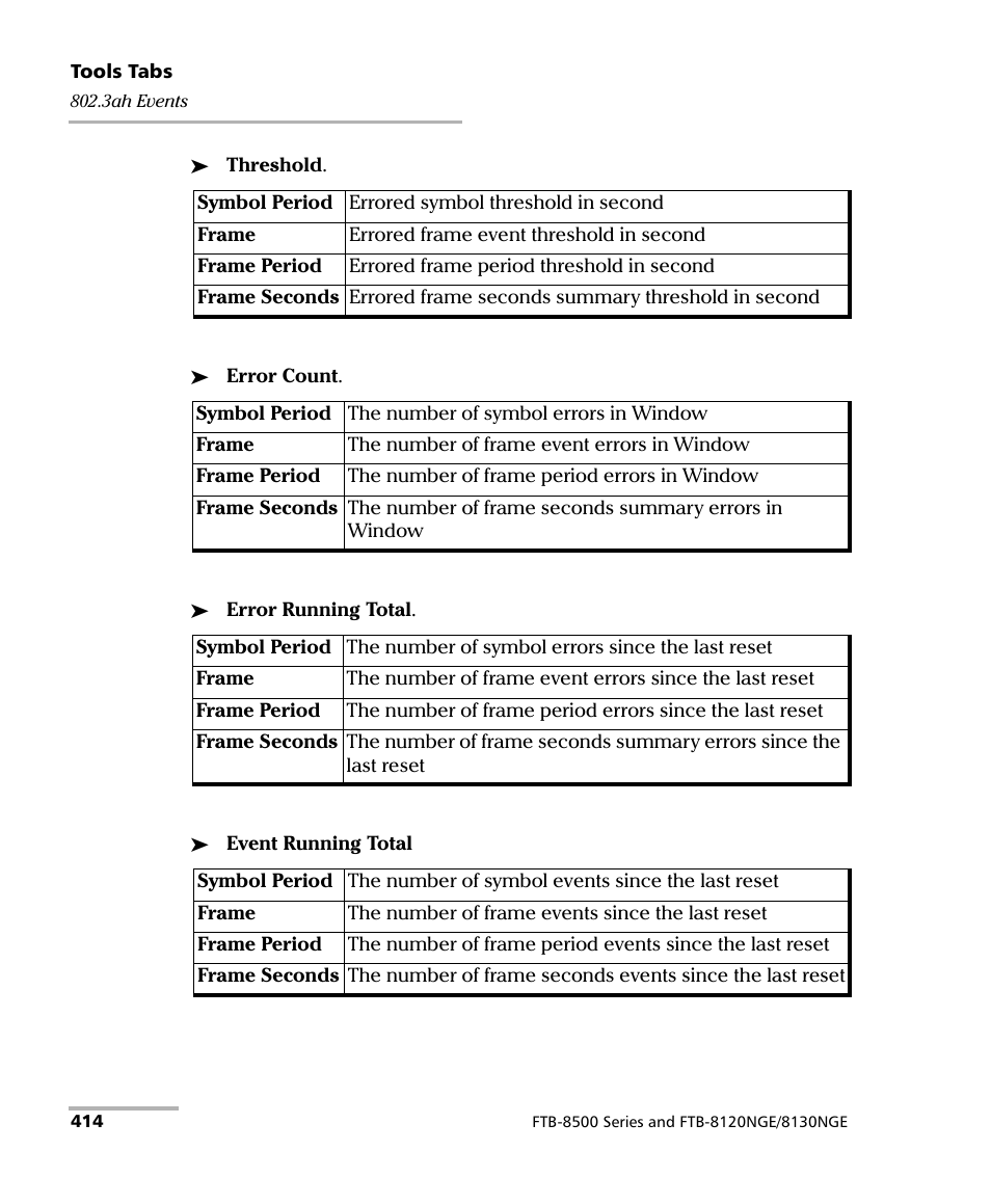 EXFO FTB-8500 Series for FTB-500 User Manual | Page 428 / 544