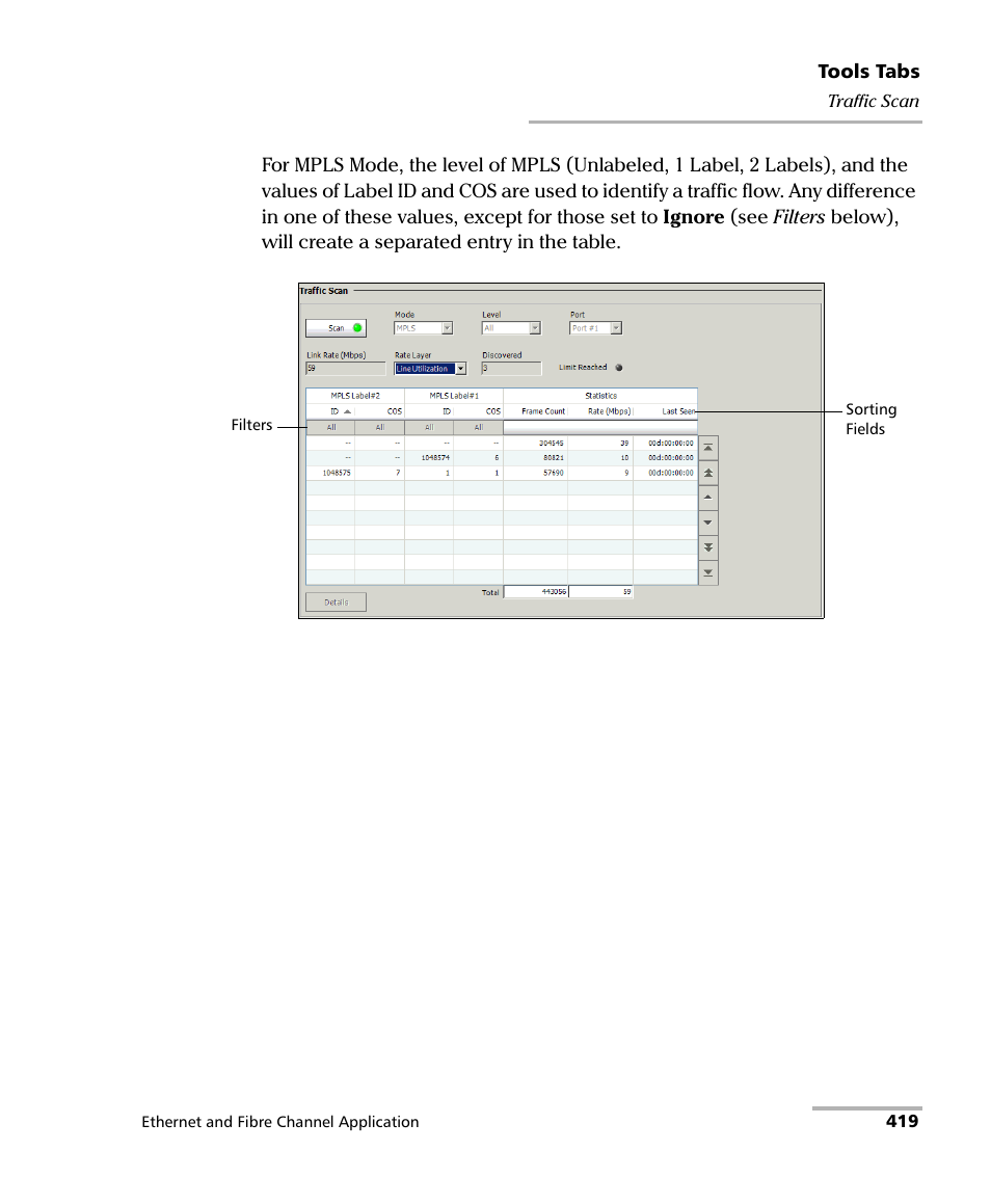 EXFO FTB-8500 Series for FTB-500 User Manual | Page 433 / 544