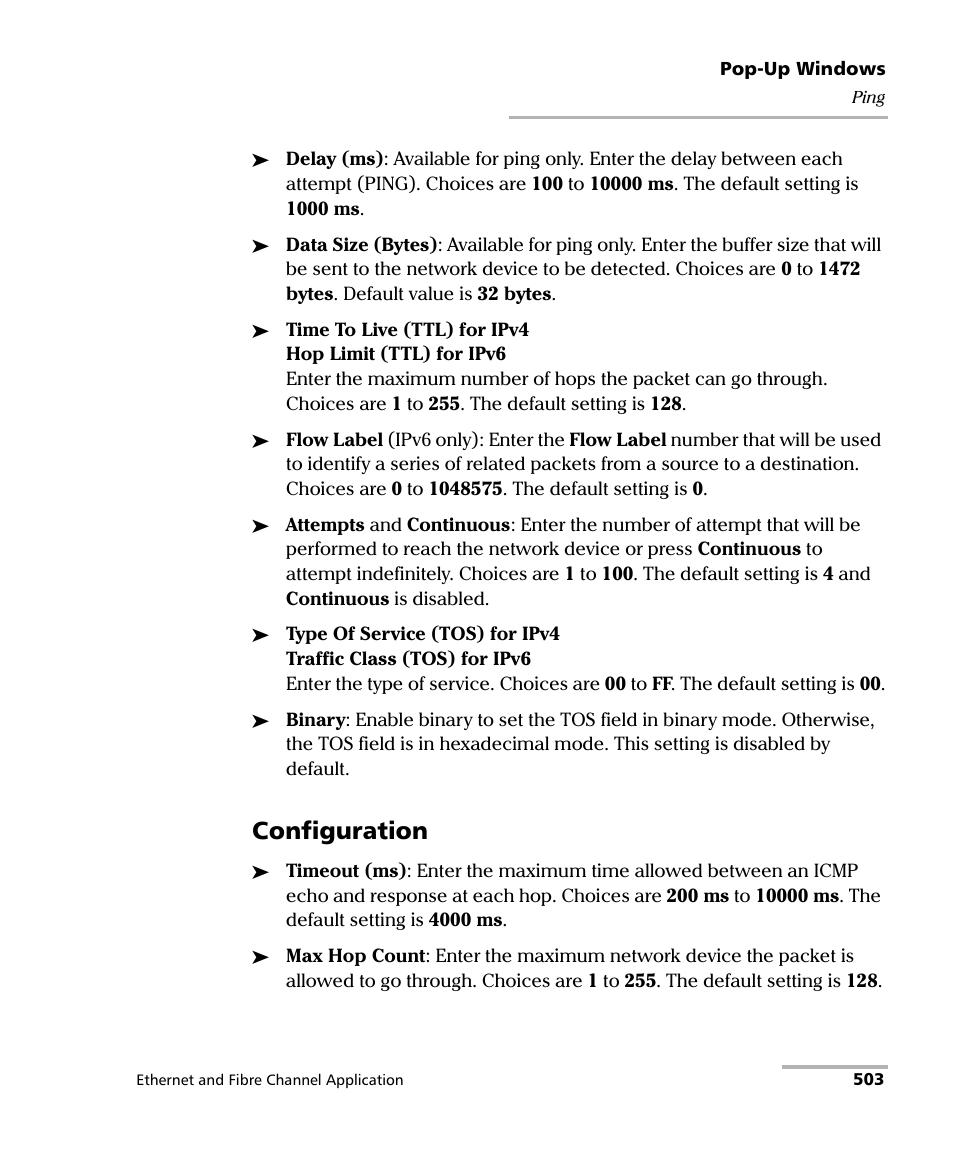 Configuration | EXFO FTB-8500 Series for FTB-500 User Manual | Page 517 / 544