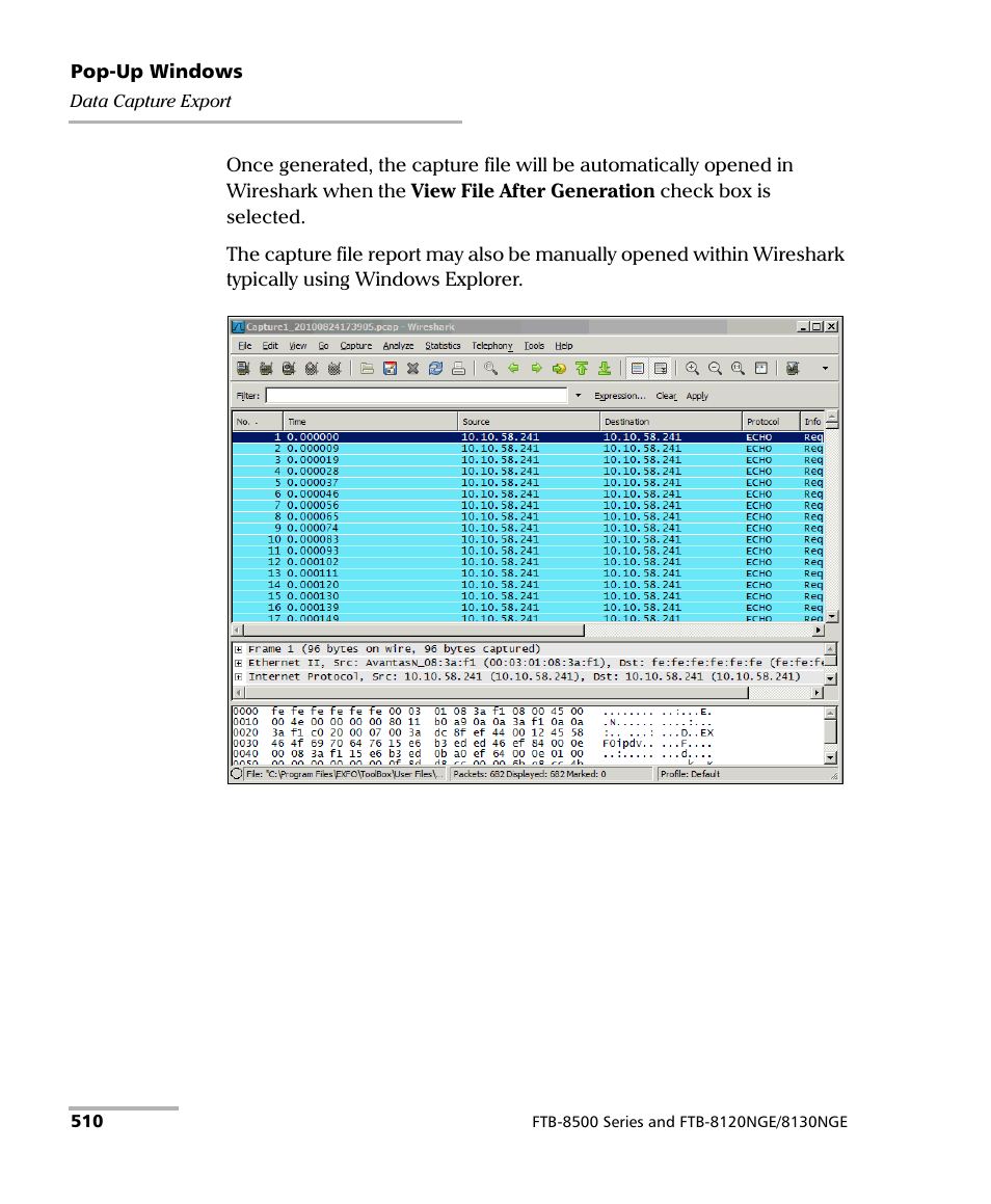 EXFO FTB-8500 Series for FTB-500 User Manual | Page 524 / 544