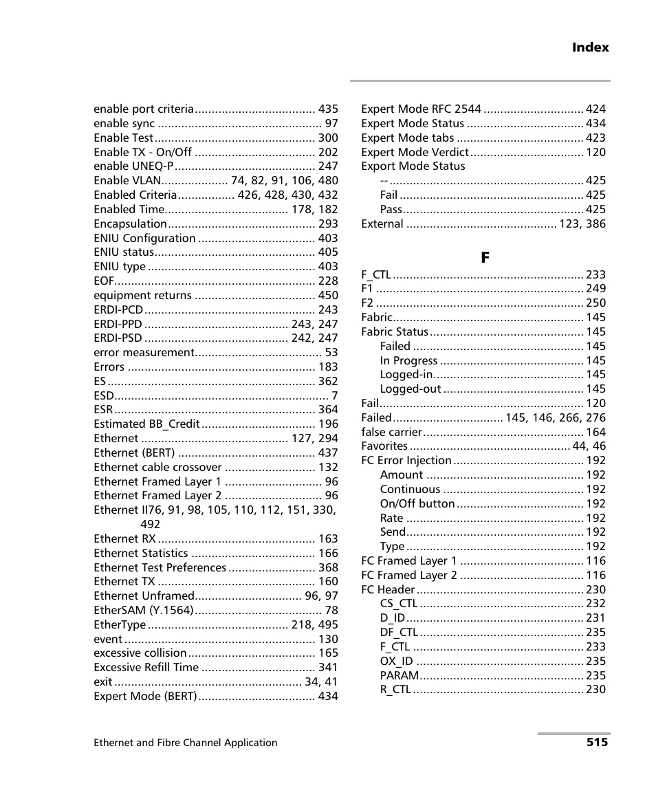 EXFO FTB-8500 Series for FTB-500 User Manual | Page 529 / 544