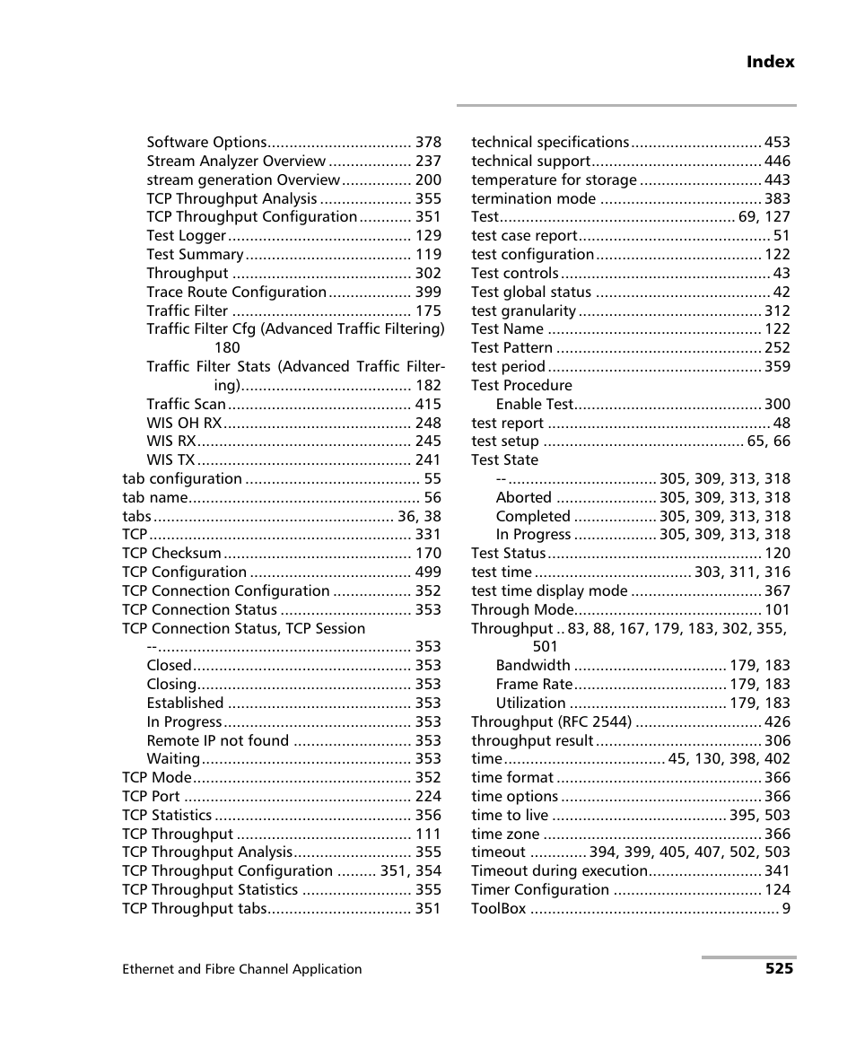 EXFO FTB-8500 Series for FTB-500 User Manual | Page 539 / 544