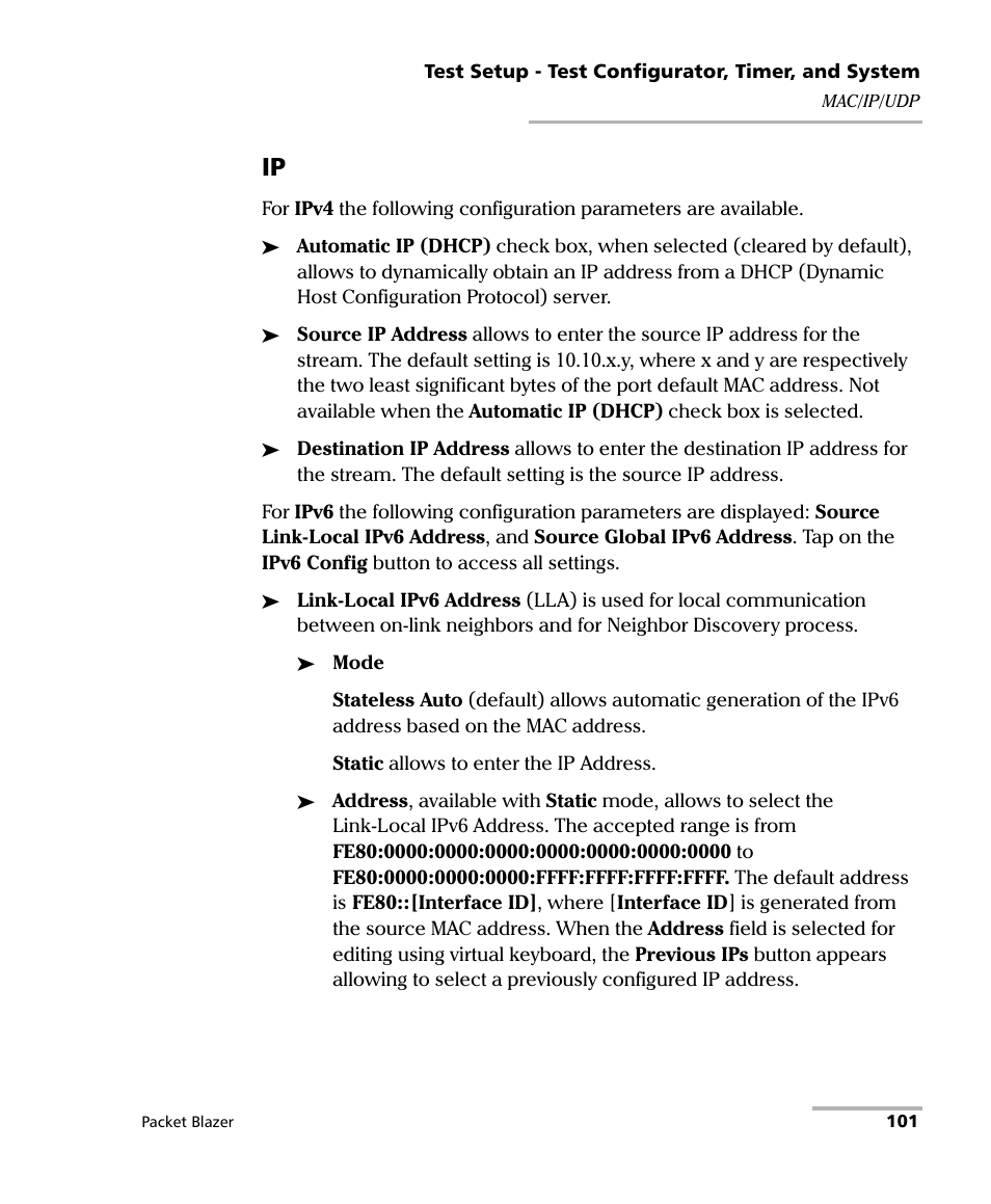 EXFO FTB/IQS-85100G Packet Blazer for FTB-500/IQS-600 User Manual | Page 111 / 448