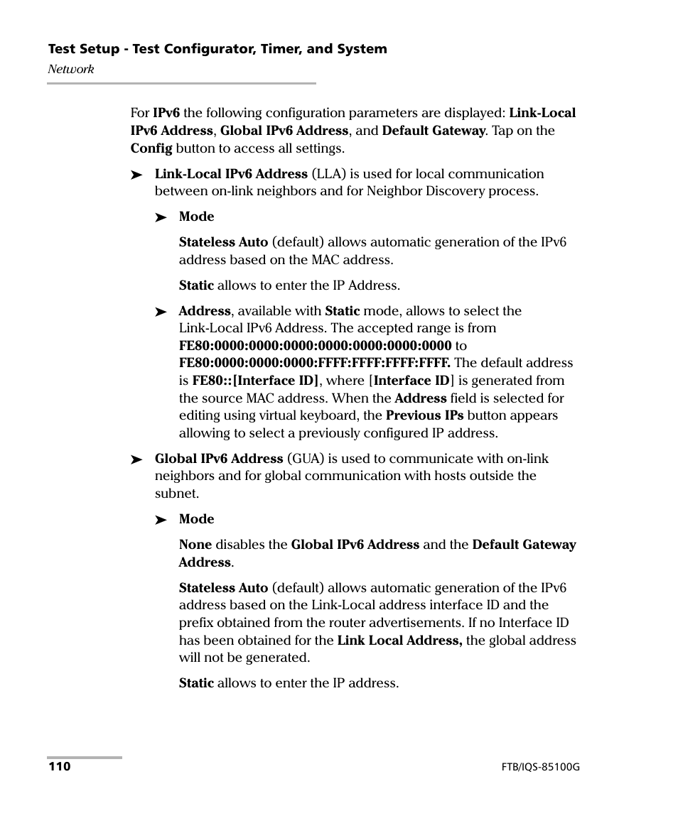 EXFO FTB/IQS-85100G Packet Blazer for FTB-500/IQS-600 User Manual | Page 120 / 448