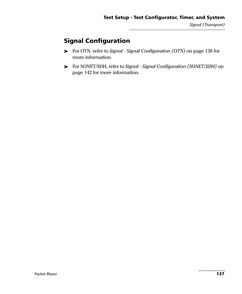 Signal configuration | EXFO FTB/IQS-85100G Packet Blazer for FTB-500/IQS-600 User Manual | Page 147 / 448