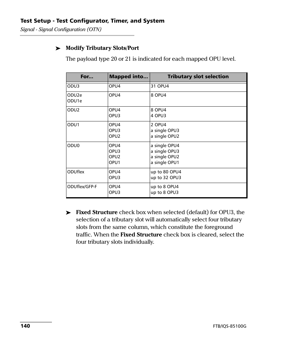 EXFO FTB/IQS-85100G Packet Blazer for FTB-500/IQS-600 User Manual | Page 150 / 448