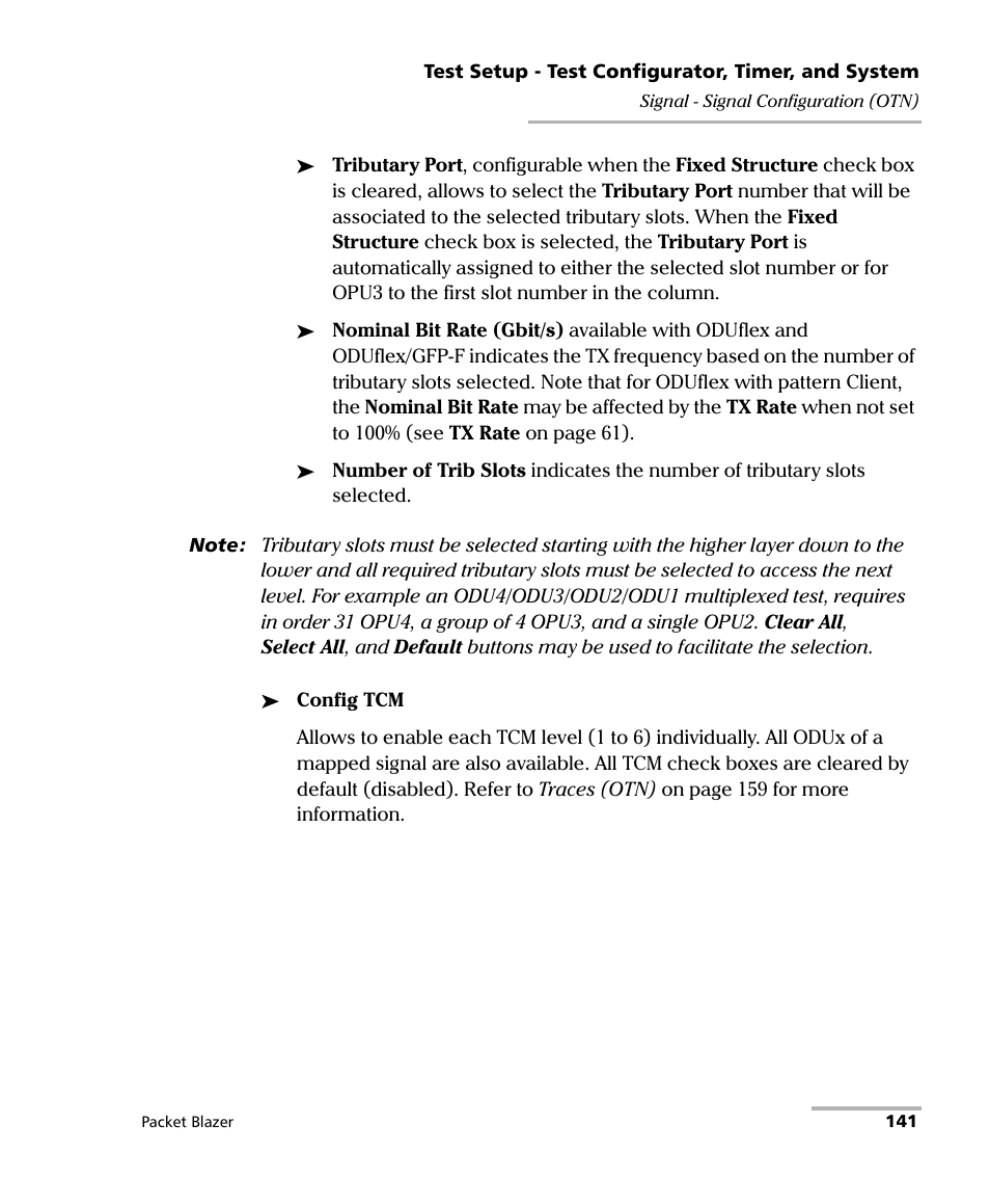 EXFO FTB/IQS-85100G Packet Blazer for FTB-500/IQS-600 User Manual | Page 151 / 448