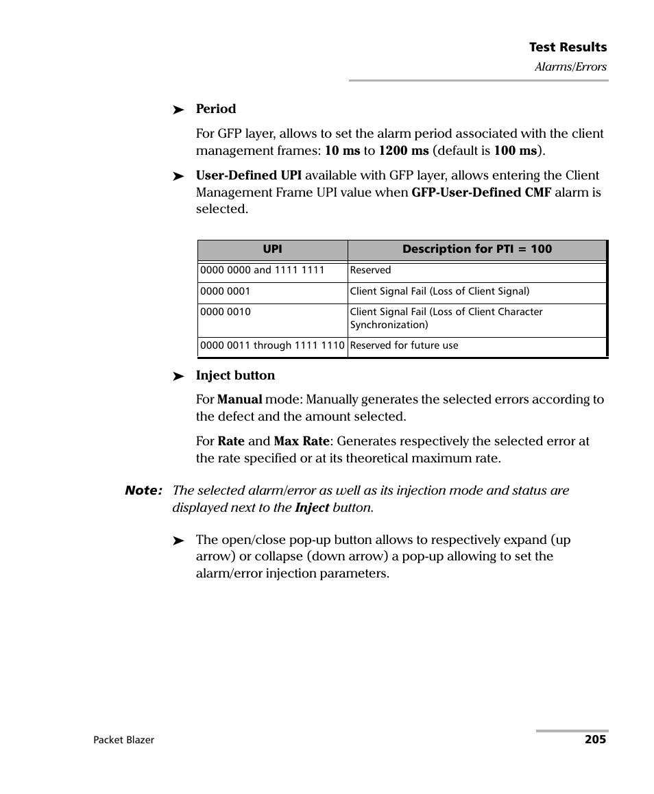 EXFO FTB/IQS-85100G Packet Blazer for FTB-500/IQS-600 User Manual | Page 215 / 448