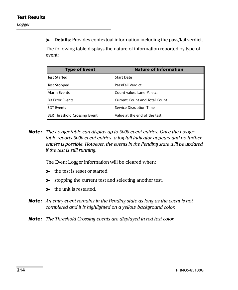 EXFO FTB/IQS-85100G Packet Blazer for FTB-500/IQS-600 User Manual | Page 224 / 448